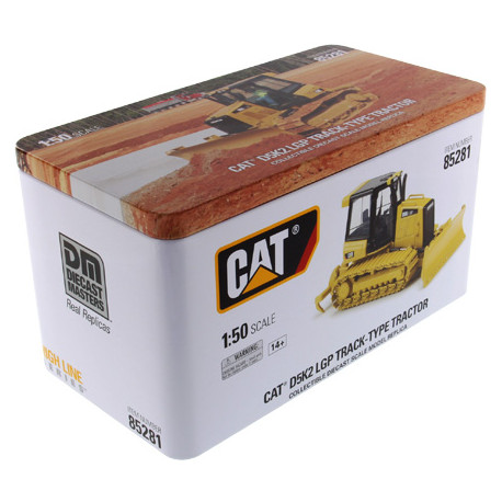 Bulldozer Caterpillar D5K2 LGP avec figurine