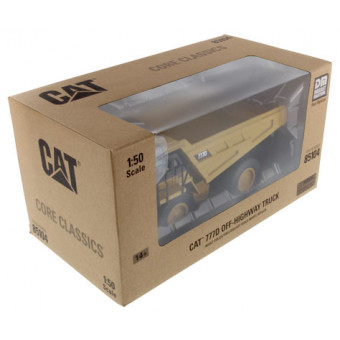 Tombereau Caterpillar 777D avec figurine