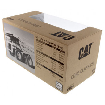 Tombereau Caterpillar 777D avec figurine