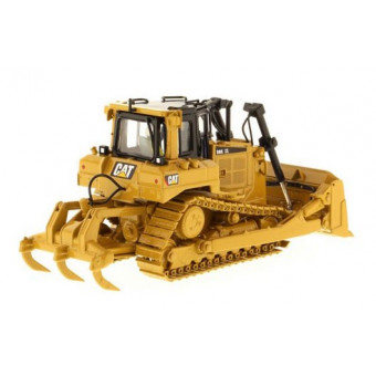 Bulldozer Caterpillar D6R avec figurine