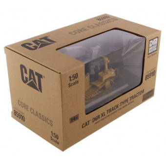 Bulldozer Caterpillar D6R avec figurine