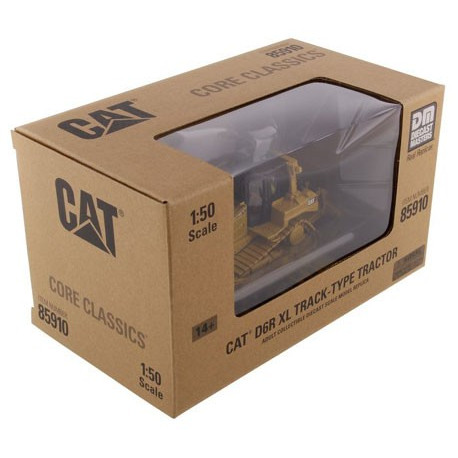 Bulldozer Caterpillar D6R avec figurine