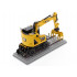 Pelle Caterpillar M323F rail jaune sécurité- Diecast Masters