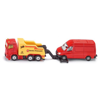 Bruder 02509 - camion de service avec grue et gyrophare | Boutique de  jouets Lydie