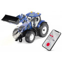 Tracteur NH T7.315 avec chargeur commandé par application Bluetooth - Siku