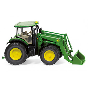 bruder 02052 - John Deere 6920 avec chargeur frontal, tracteur, ferme :  : Jouets