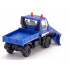 Unimog U 400 THW avec lame à neige 1/87 - Wiking 069322