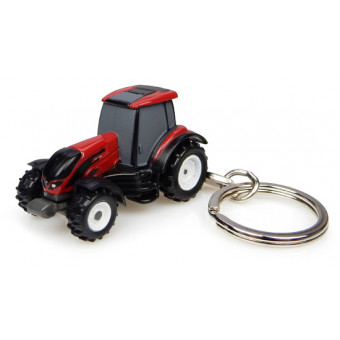 Porte-clés tracteur Valtra T4 rouge