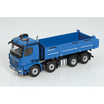 Camion benne MB Arocs 8x4 bleu - NZG 1066/20
