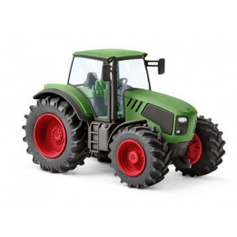 Tracteur avec remorque Schleich