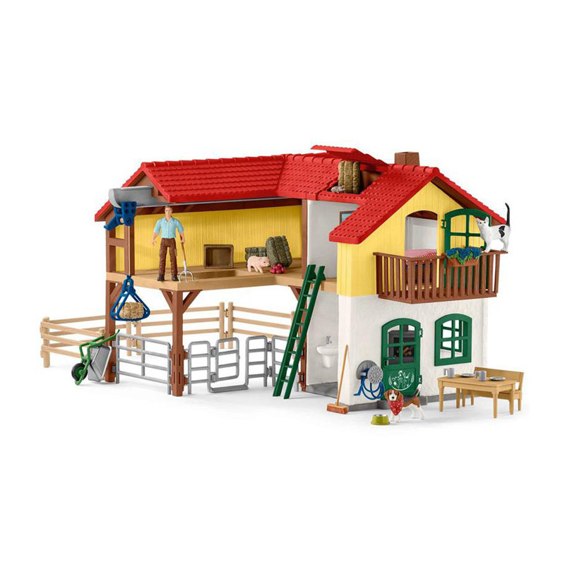 Schleich Horse Club, Ensemble de jeu 40 pièces, Jouets pour