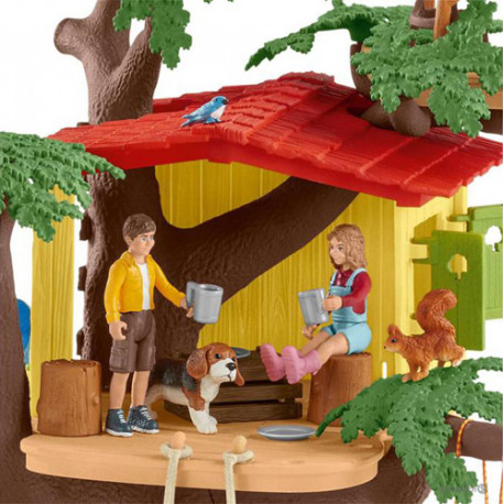 Cabane aventure dans les arbres - Schleich