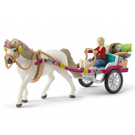 Calèche pour le spectacle équestre - Schleich