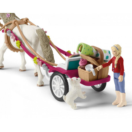 Calèche pour le spectacle équestre - Schleich