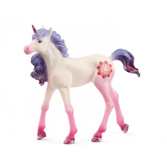 Poulain Licorne aux fleurs - Schleich