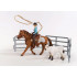 Team Roping avec cowgirl - Schleich 42577