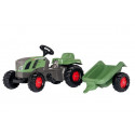 Tracteur à pédales Rollykid Fendt 516 avec remorque - Rollytoys 013166