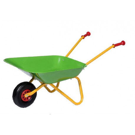 Brouette enfant en métal verte - rollytoys 271900 ROLLY271900