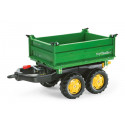 Remorque Mega Trailer vert JD - Rollytoys 122004