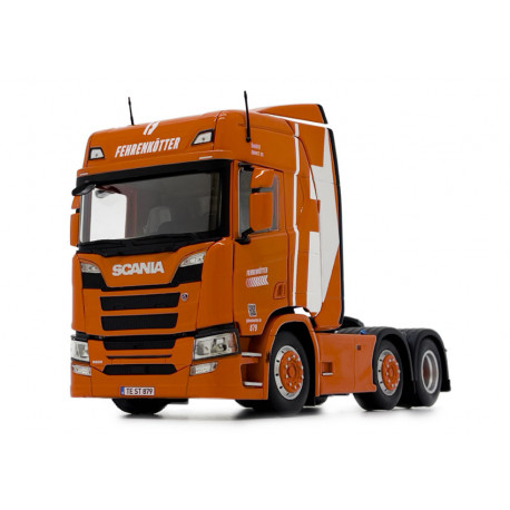 Tracteur Scania R500 6x2 orange FEHRENKOTTER - Marge Models