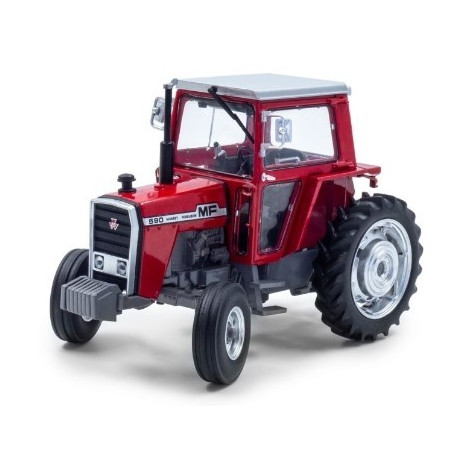 Tracteur MF 590 2wd cabine rouge - Universal Hobbies 6309