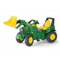 Tracteur à pédales JD 7930 pneus souples - Rollytoys 710126