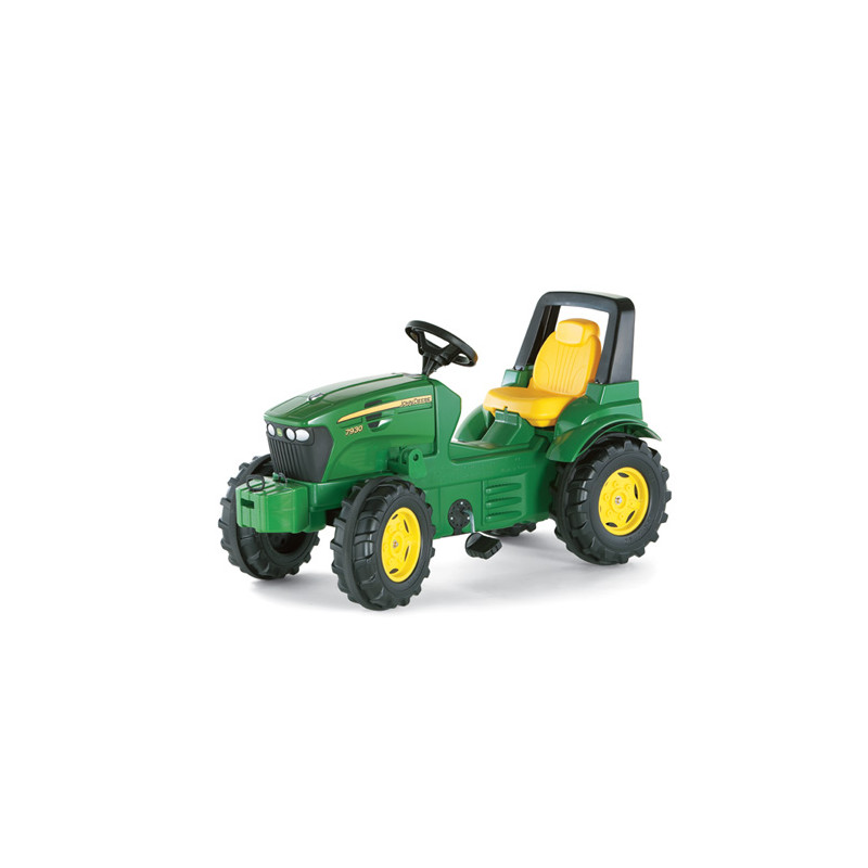 rolly toys Tracteur enfant à pédales rollykid John Deere pelle