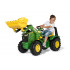Tracteur à pédales X-Trac premium JD 8400R avec chargeur- Rollytoys 651047