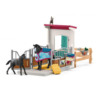 Box pour cheval avec Jument et poulain - Schleich 42611