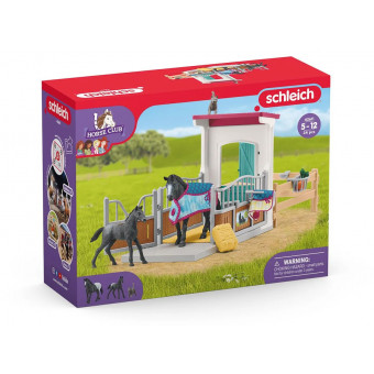 Box pour cheval avec Jument et poulain - Schleich 42611