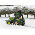 Lame chasse-neige verte pour tracteur à pédales - Rollytoys 408993