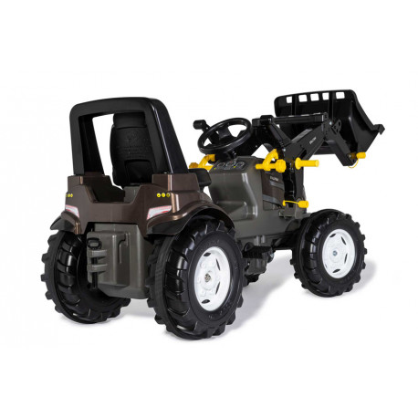 Tracteur à pédales RollyFarmTrac Premium Valtra avec chargeur - Rollytoys 720056