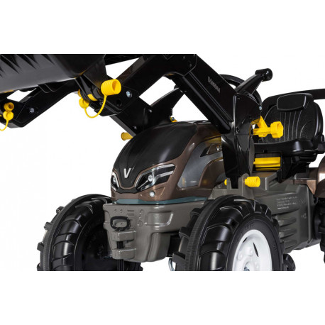 Tracteur à pédales RollyFarmTrac Premium Valtra avec chargeur - Rollytoys 720056