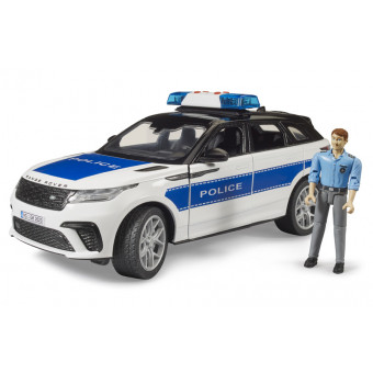 Range Rover Velar Véhicule de police avec policier - Bruder 02890