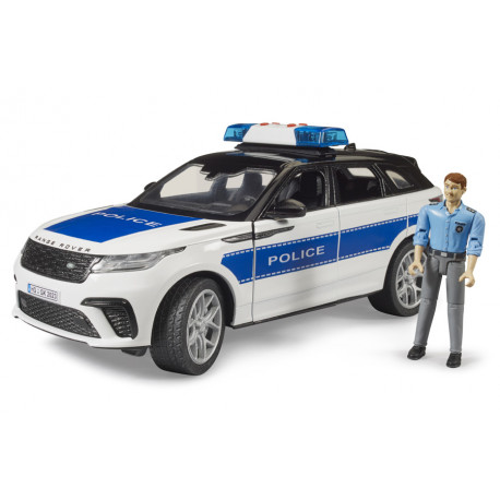 Range Rover Velar Véhicule de police avec policier - Bruder 02890