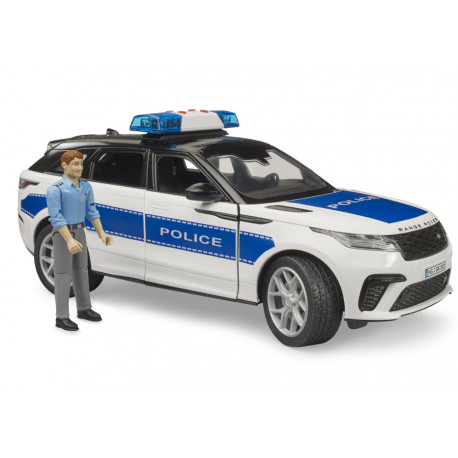 Range Rover Velar Véhicule de police avec policier - Bruder 02890