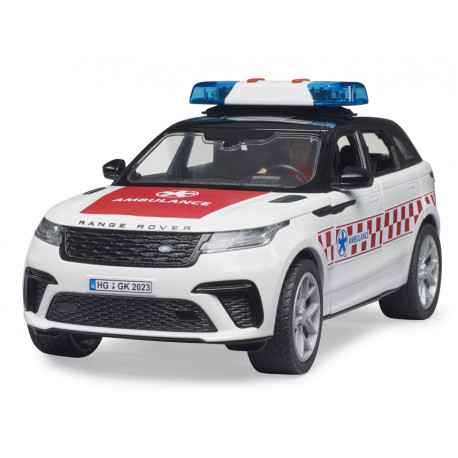 Range Rover Velar Véhicule d’urgence médicale avec conducteur - Bruder 02885