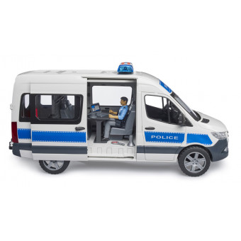 Véhicule de police MB Sprinter avec policier - Bruder 02683