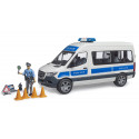 Véhicule de police MB Sprinter avec policier - Bruder 02683