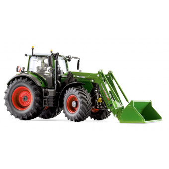 Tracteur Fendt 724 Vario avec chargeur Cargo 6.100 - Wiking 7869