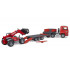 Camion porte-engins MAN TGA avec télescopique MANITOU - Bruder 02774