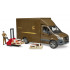 Camion UPS MB Sprinter avec conducteur et accessoires - Bruder 02678