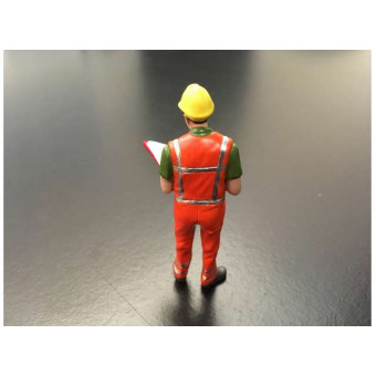 Homme chef de chantier (orange) - AT-Collection