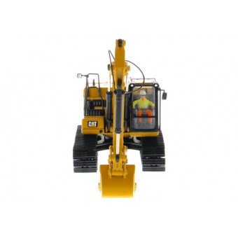 Pelle hydraulique Caterpillar 320 avec figurine