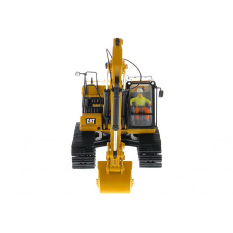 Pelle hydraulique Caterpillar 320 avec figurine