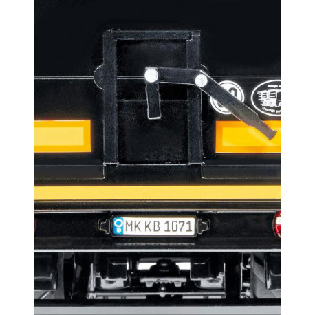 Semi-remorque Krampe SB II 30/1070 noire - Wiking 7659