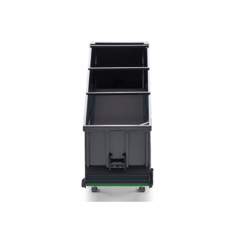 Semi-remorque Krampe SB II 30/1070 noire - Wiking 7658