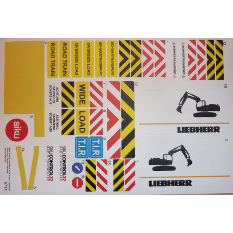 Set d'accessoires pour surbaissé et camion SIKU CONTROL