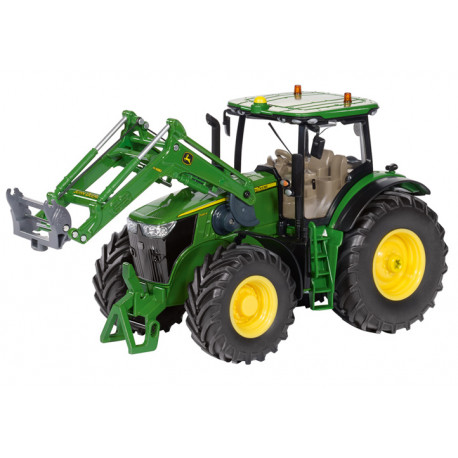 Tracteur JD 7310R avec chargeur RC Bluetooth - Siku