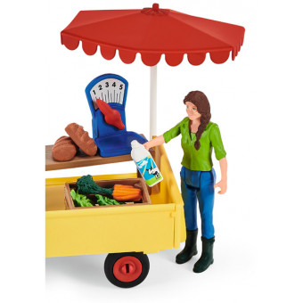 Etal mobile de la ferme - Schleich